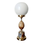Lampe art déco en onyx vers 1950