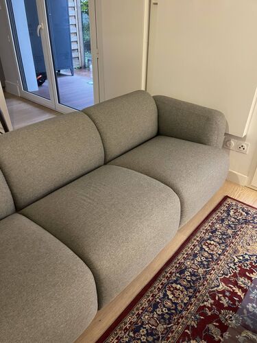 3 seater sofa Normann Copenhagen swell grey