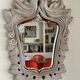 Ceramic mirror giraud vallauris
