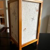 pair of dried flower lamps 1970