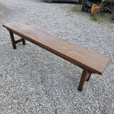 Oak farm bench, 180cm in length.