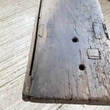 Solid oak console workbench 220cm