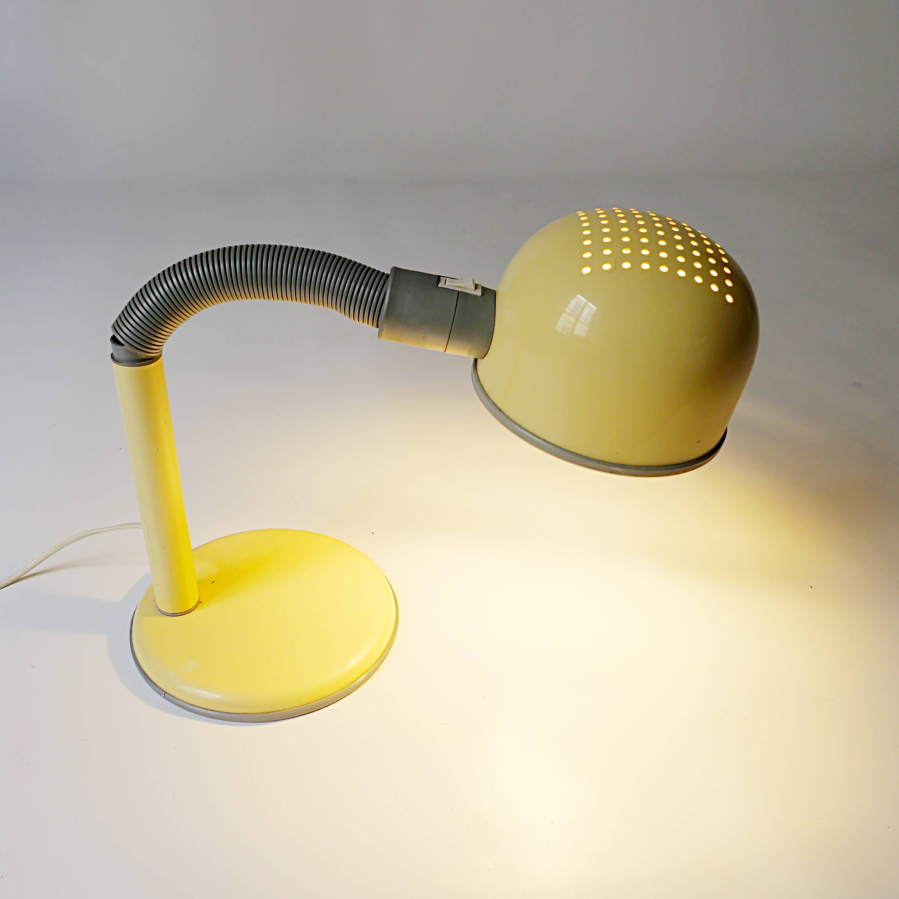 Lampe de table bureau design vintage 1970 1980 anders pehrson