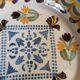 Antique calotte plate in Nevers faience.