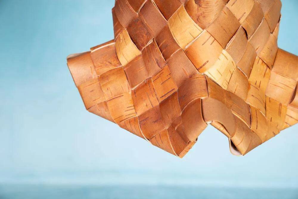 Japandi woven Scandinavian suspension, vintage