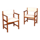 Paire de fauteuils scandinaves années 60