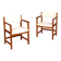 Paire de fauteuils scandinaves années 60