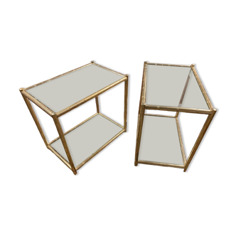 Pair of Maison Lancel coffee tables