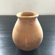 Patinated terracotta jar