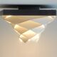 Symfoni flush mount by Preben Dahl for Hans Følsgaard Elektro A/S, 1960s