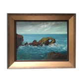Sea and rocks table