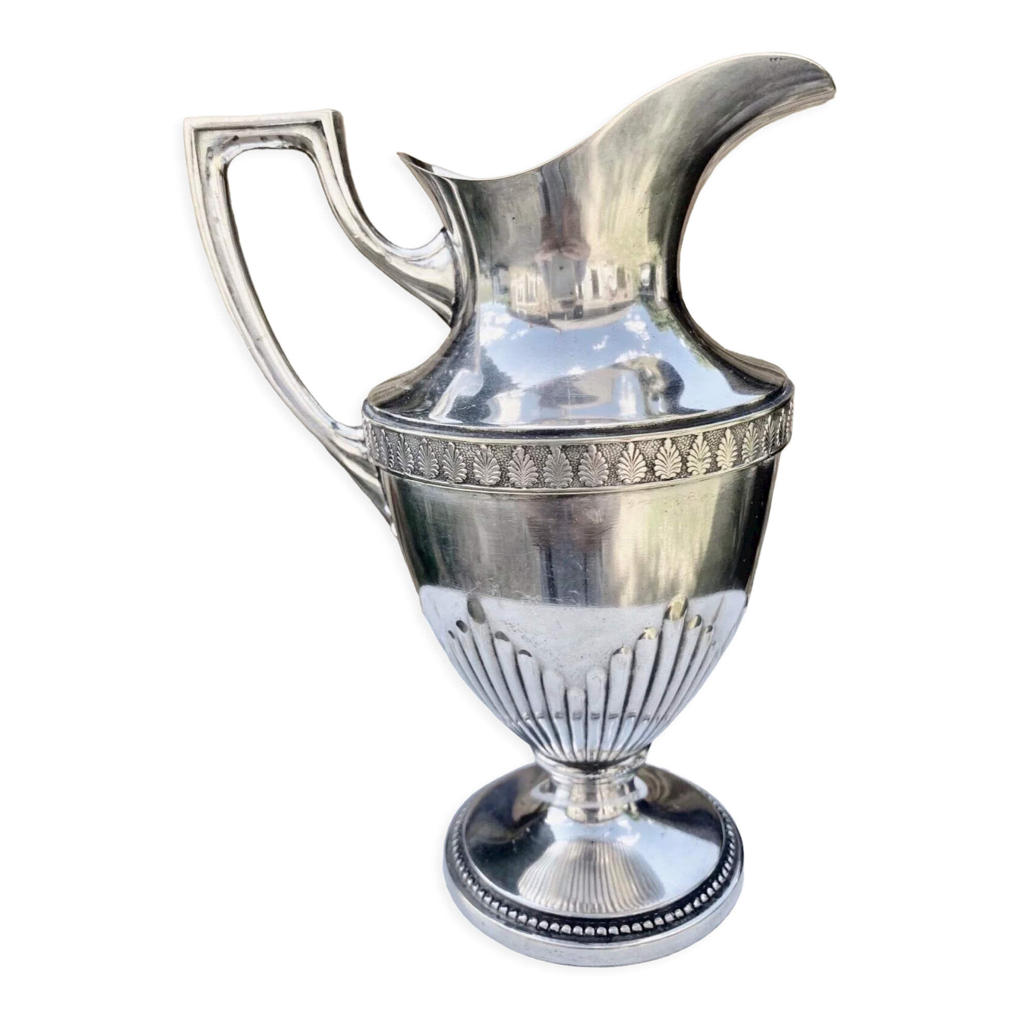 Milk jug Silver Milk Jug Empire style - stamped WMF and punch