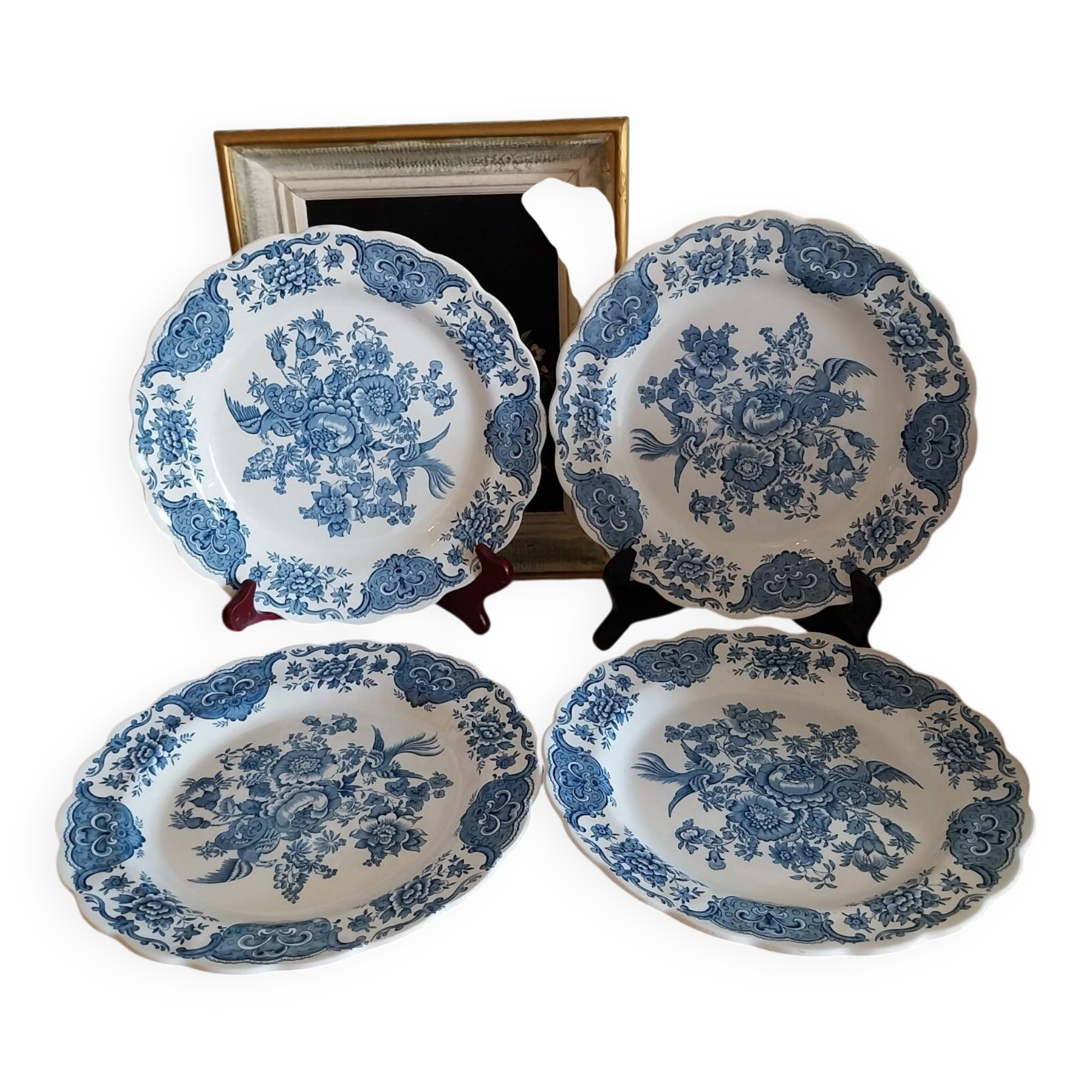 English dinner plates Ridgway of staffordshire Windsor