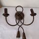 Metal wall light
