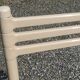 Designer towel holder in beige ABS plastic Makio Hasuike 1970