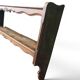 Large antique wall shelf in carved oak