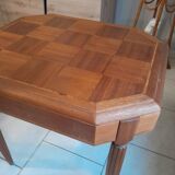 Ancienne table marqueterie d'appoint ou jeux