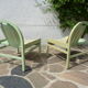 Pair of baumann argos model armchairs