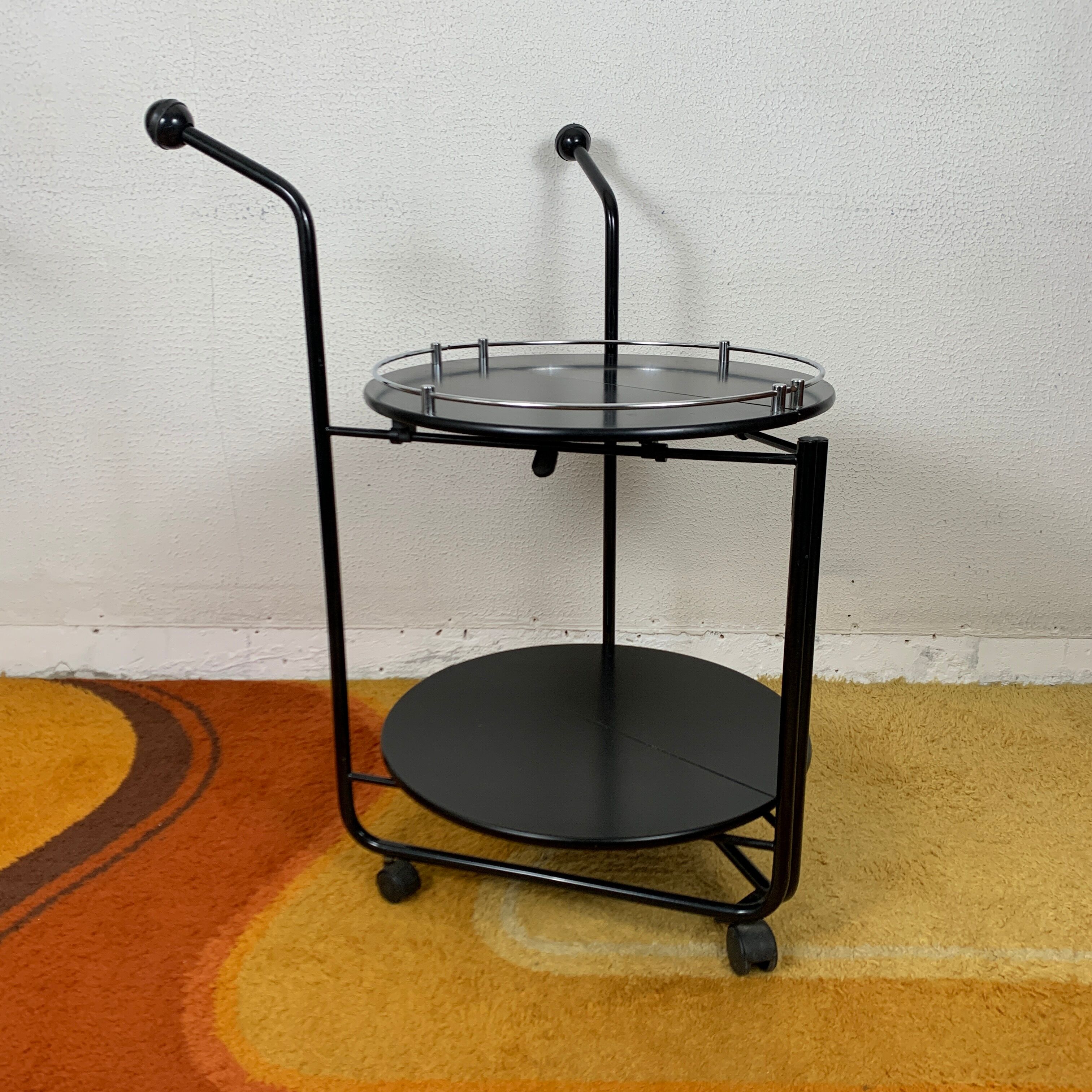 Service cart design 1980 vintage