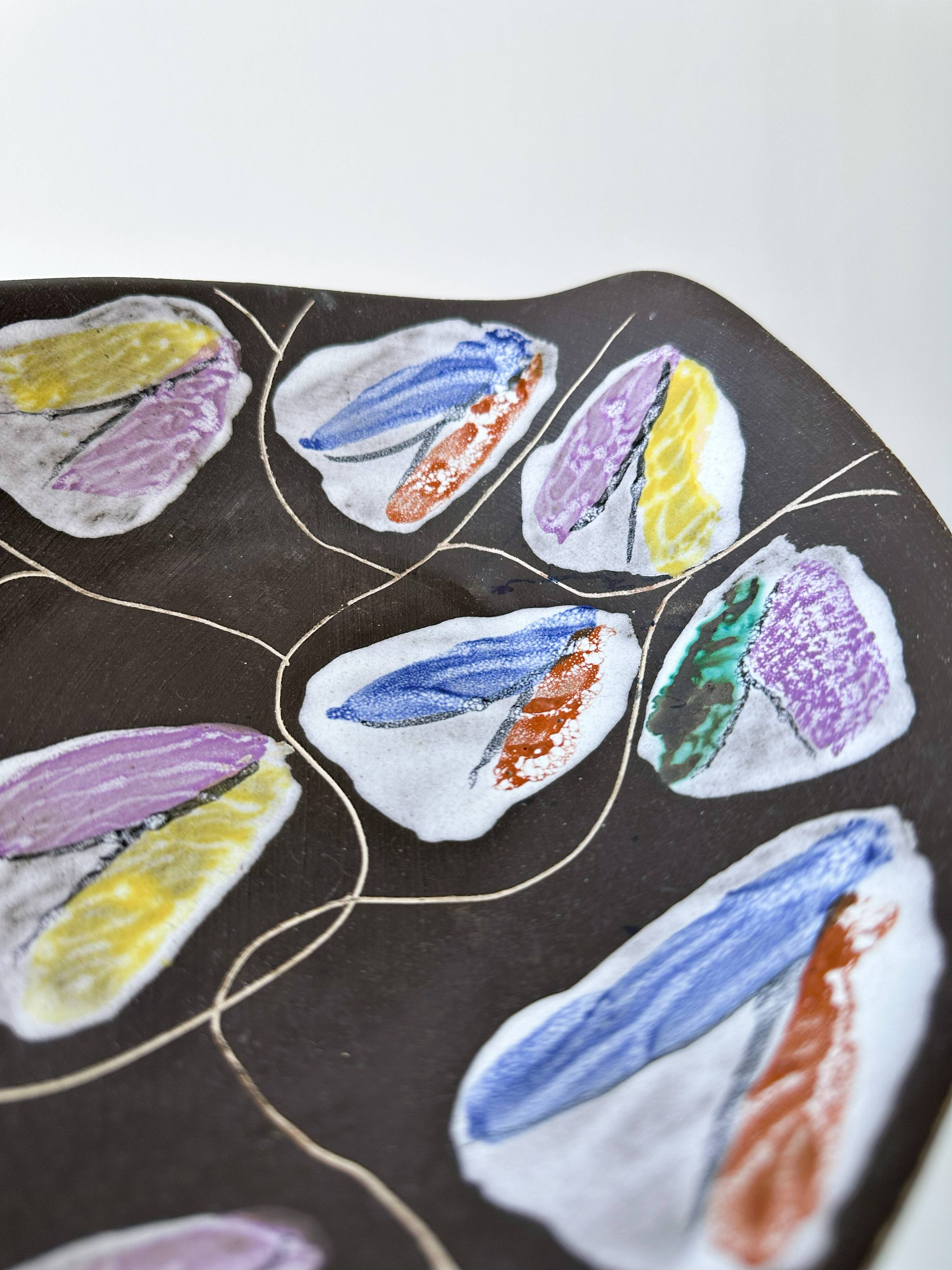 Large West Germany ceramic bowl 438