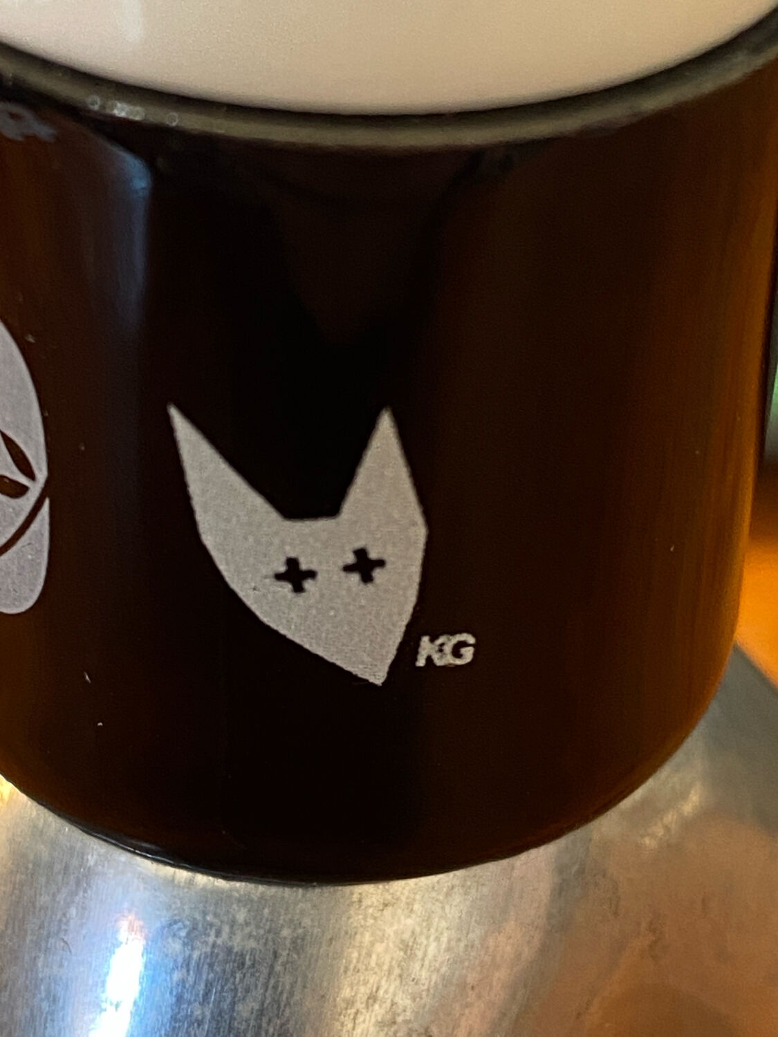 Lamp base, rocket shape, Deshoulières porcelain