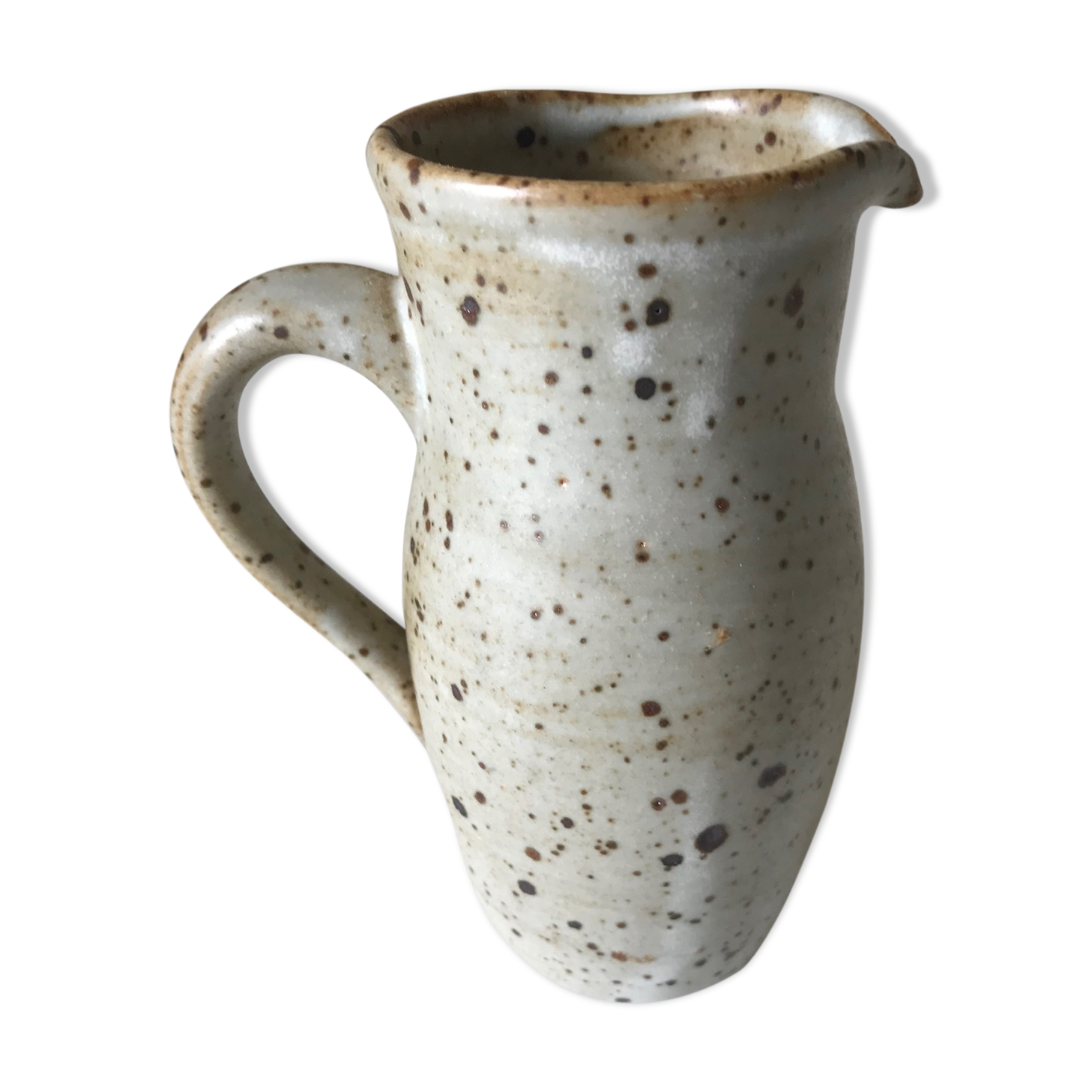 Vintage stoneware pitcher 1960