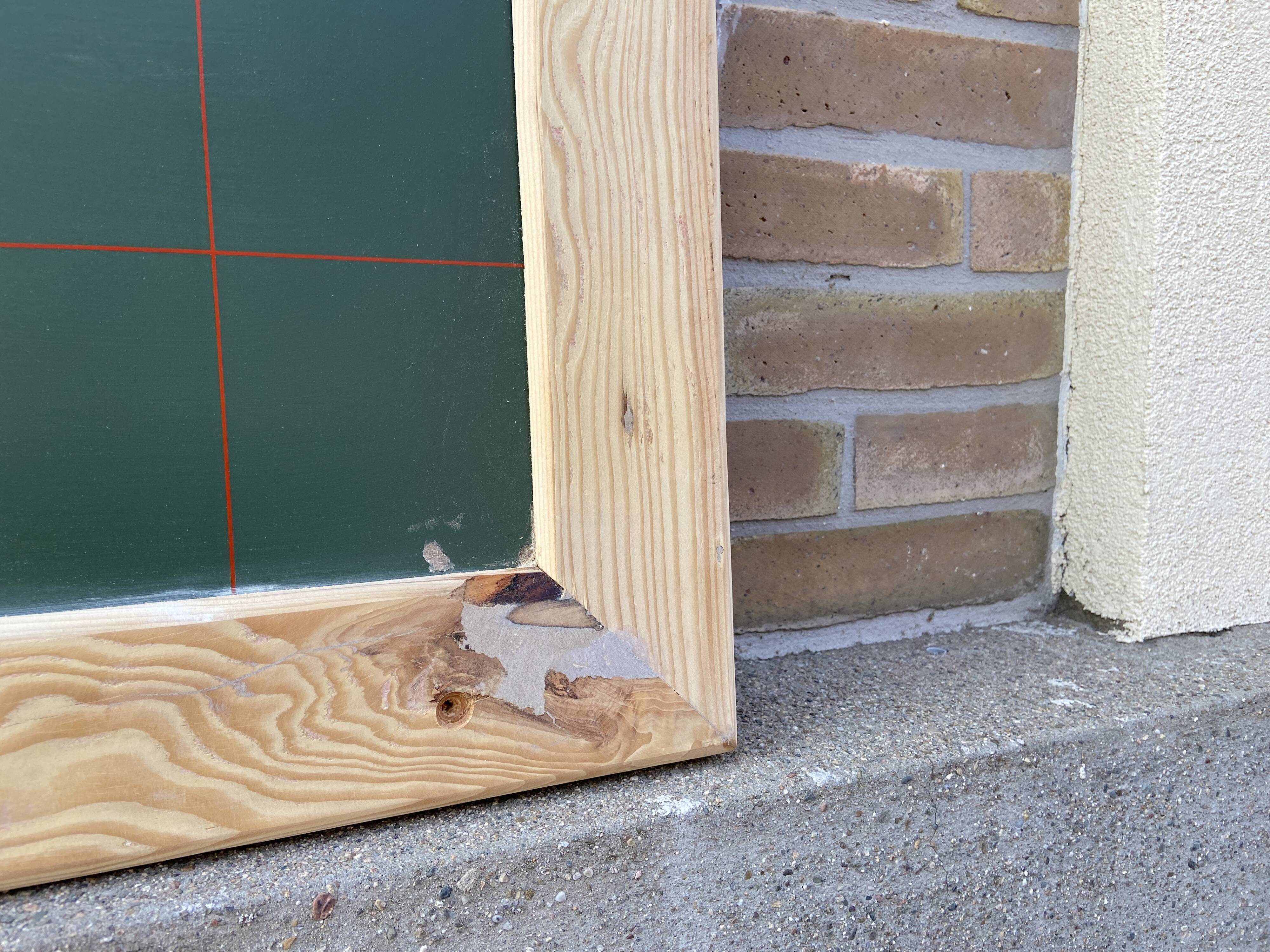 Vintage school mural