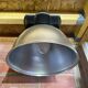 Vintage Industrial PHILIPS Globe Aluminum Pendant Light