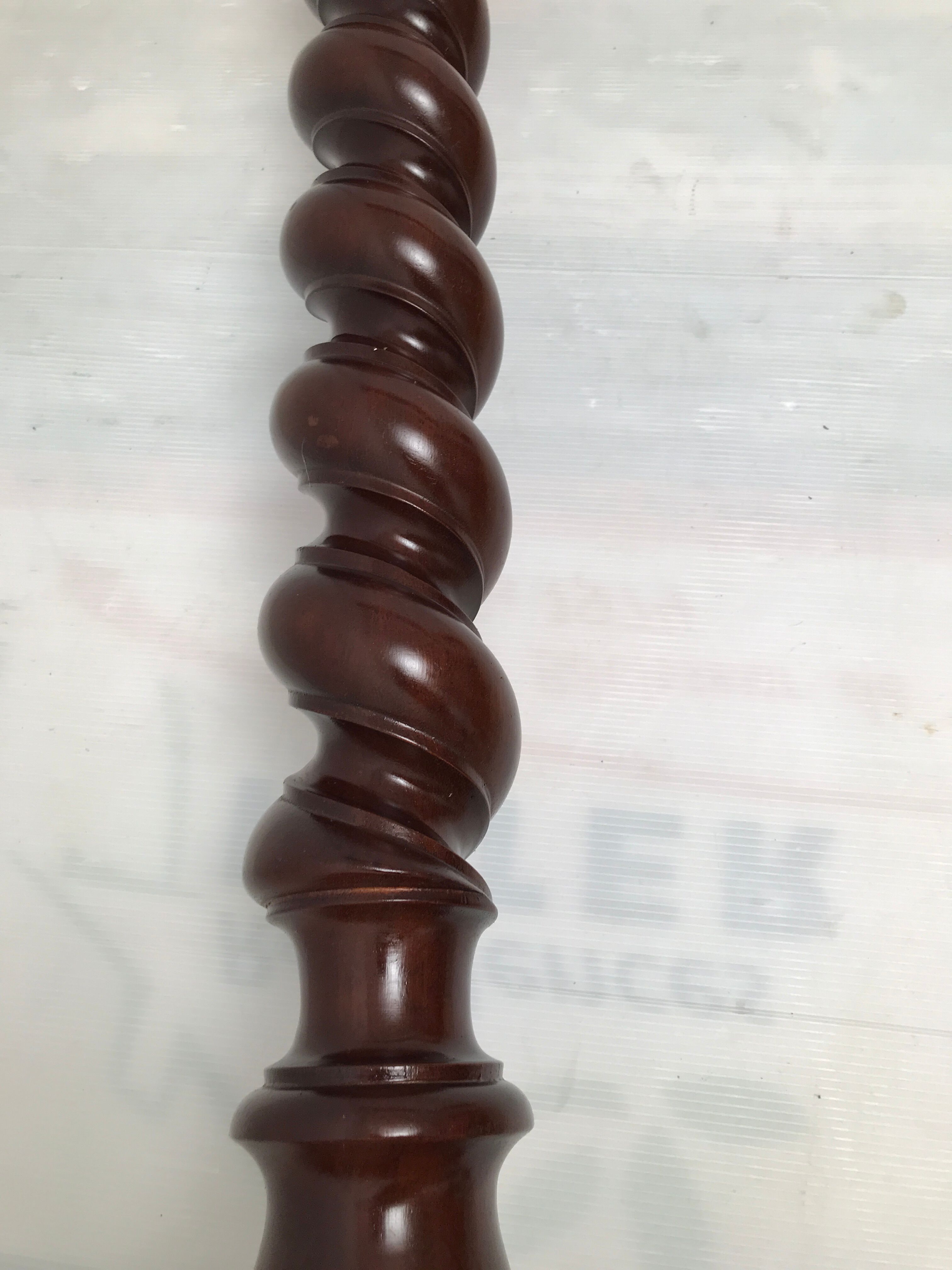 Wooden beech column harness turned 40s