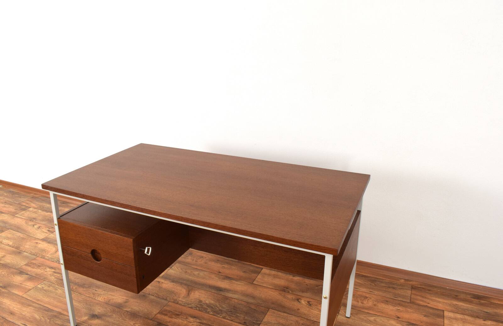 Mid-Century Danish Teak Desk, 1970s.