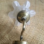 Swan neck sconce