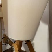 Scandinavian chandelier with articulated arms