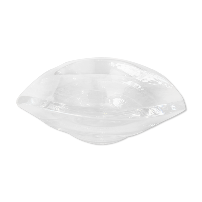 Vide poche ou cendrier cristal art verrier st louis en forme d'oeil