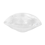 Empty pocket or ashtray crystal art glassmaker st louis in the shape of an eye