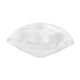 Empty pocket or ashtray crystal art glassmaker st louis in the shape of an eye