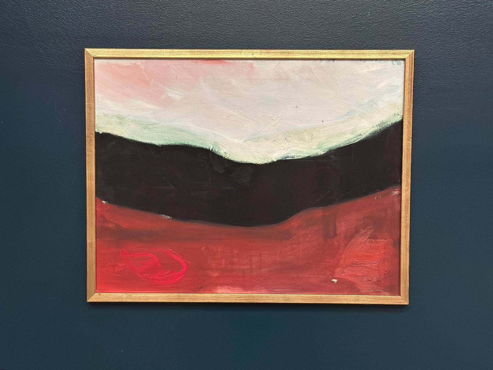 Original Oil On Canvas – “Horizon” (Unknown Artist) – Vintage – 68 × 53 cm (Approx. 27" × 21")