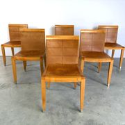 Aro dining chairs by Chi Wing Lo for Giorgetti, Italy - set of 6