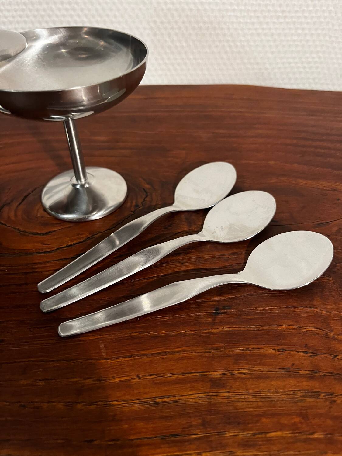 Ice sorbet cup with spoon Guy Degrenne