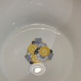 Large porcelain bowl pattern years 30-limoges france W Guerin&cie