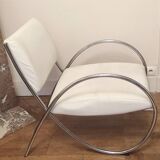 Bauhaus style designer armchair - 70s/80s