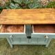 Buffet parisien vintage couleur vert cèdre