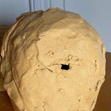 Workshop plaster face of a woman modeling in terracotta 20th century