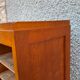Storage craft cabinet with double oak curtains 1950