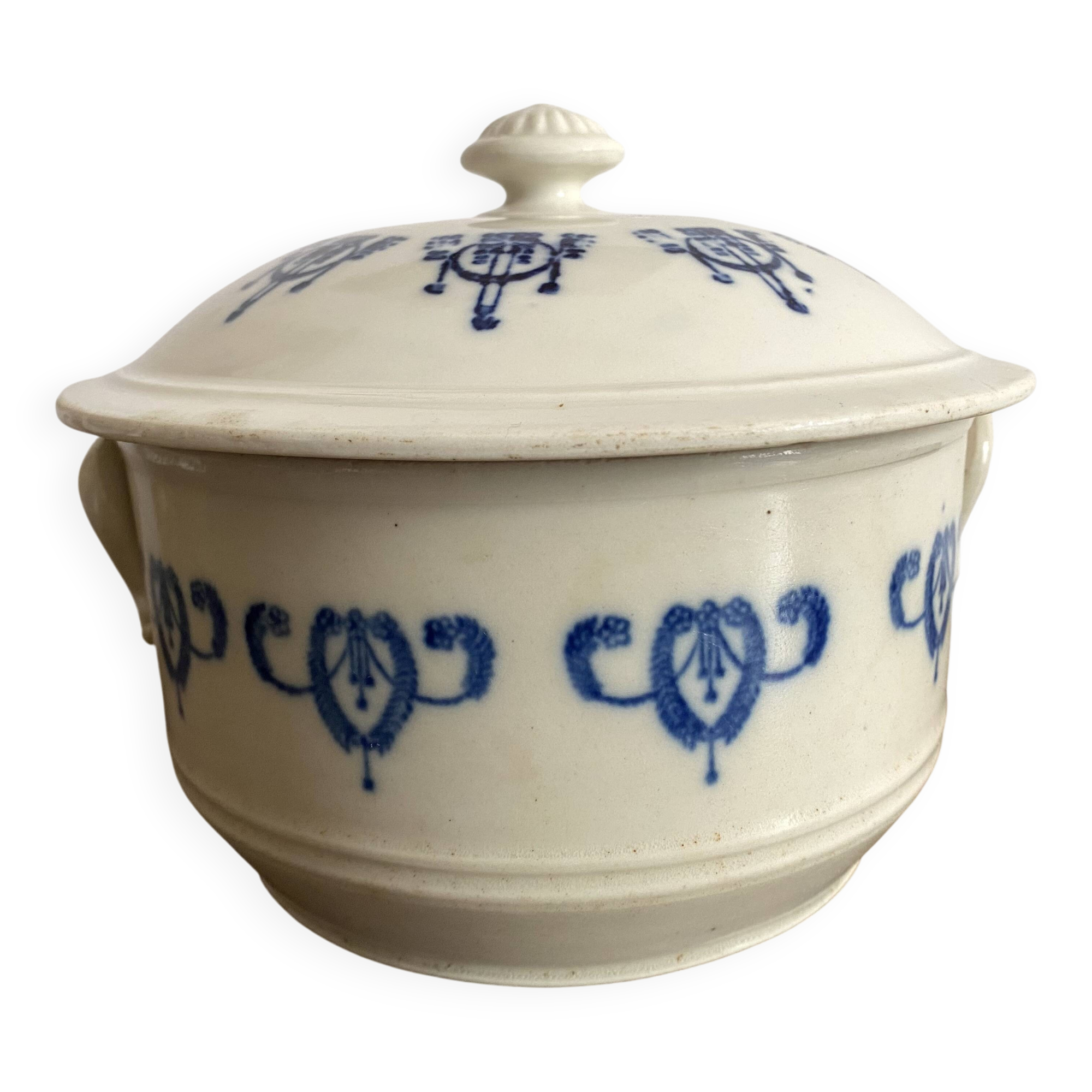 Antique Saint Uze soup tureen