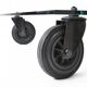 Gae AULENTI (1927-2012) Coffee table model "Table with wheels" for Fontana