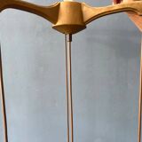 Vintage Hustadt Leuchten glass cascade pendant lamp