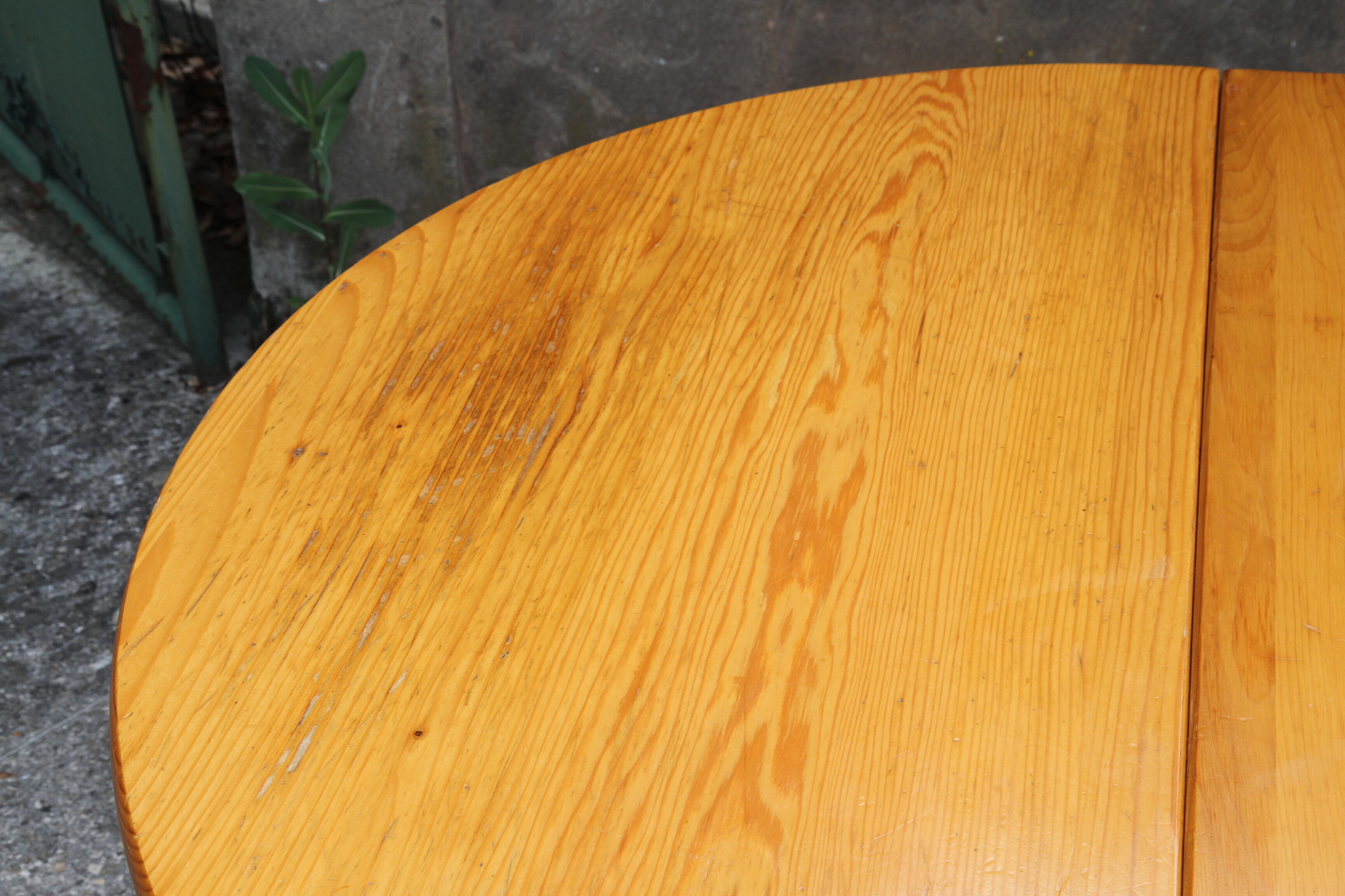 200cm pine expandable dining table