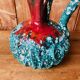 Fat lava vase Vallauris 60s