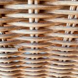 Wicker armchair