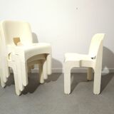 "Universal" chairs set by Joe Colombo